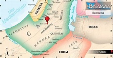 Beerseba: Siete Pozos - Mapa y Ubicación Geográfica