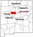 File:Map of New Mexico highlighting Bernalillo County.svg - Wikipedia ...