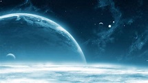 Spazio azzurro | Planets wallpaper, Space pictures, Space backgrounds