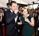 Leonardo DiCaprio Hugs Kate Winslet After First SAG Awards Win