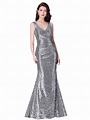 Ever-pretty - Ever-Pretty Women's Mermaid Long Sequins Cocktail Party ...