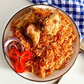 Jollof Rice and Chicken - We Eat At Last