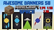 5 AWESOME MINECRAFT BANNER DESIGNS WITH TUTORIAL! #58 [LOOM] - YouTube