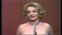 Marlene Dietrich Live in London 1972 - YouTube