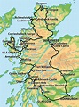 Private 7 Day Tour - The Complete Tour of Scotland Scotland Map ...