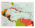 Central America Political Map • Mapsof.net