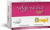 Regenesis Max Suplemento Alimenticio a base de Omega 3 (60 Cápsulas ...