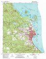 Marquette topographic map 1:24,000 scale, Michigan
