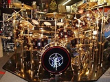Neil Peart's Drum Kit in Pittsburgh - a photo on Flickriver