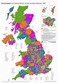 Counties and Council Districts of the United Kingdom [OS] [1684 x 2382 ...