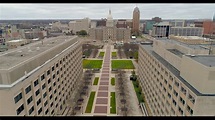 Lansing Michigan Capital City Cinematic Aerial View - YouTube