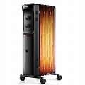 Costway 1500W Oil Filled Heater Portable Radiator Space Heater w ...