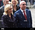 Ken bruce wife kerith coldham hi-res stock photography and images - Alamy