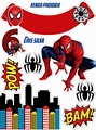 Spiderman Cake Topper, Spiderman Theme, Spiderman Birthday Party ...