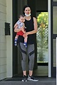 krysten ritter seen enjoying the weather with her son in los angeles ...