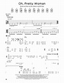 Oh, Pretty Woman by Roy Orbison - Guitar Lead Sheet - Guitar Instructor