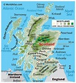 Map Of European Countries Scotland - Map Ireland Counties and Towns