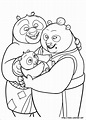 Dibujos para colorear de Kung Fu Panda 2