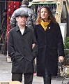 Baptiste star Tom Hollander and his former fiancee are spotted arm in arm