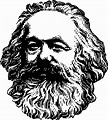 Karl marx, head portrait of philosopher free image download