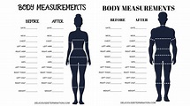 Women's Printable Body Measurement Chart