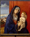 Giovanni Bellini, Madonna col Bambino, 1485-90. Olio su tavola ...
