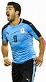 Luis Suárez Uruguay football render - FootyRenders