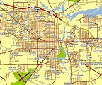 City Map of Albany