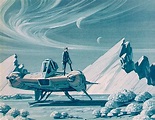 70s Sci-Fi Art: Ralph McQuarrie’s concept art for Battlestar...