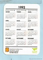 calendario de dibujos del año 1992 con publicid - Comprar Calendarios ...