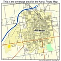 Aerial Photography Map of Alliance, OH Ohio