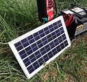 Weatherproof Solar Panel 12V Battery Charger Electric Fence Horse ...