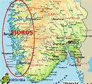 Fjords Of Norway Map - Cities And Towns Map