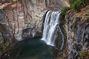 Rainbow Falls: 100 Foot Waterfall in Devils Postpile - California ...