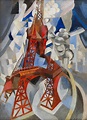 Robert Delaunay | Red Eiffel Tower | The Guggenheim Museums and Foundation