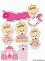 Osita Princesa: Toppers para Tartas, Tortas, Pasteles, Bizcochos o ...