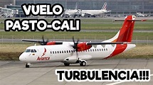 TURBULENCIA FUERTE!!! EN VUELO PASTO-CALI, ATR 72 DE AVIANCA. - YouTube