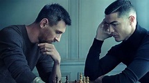 La foto de Messi y Ronaldo jugando al ajedrez que revoluciona las redes ...
