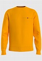 Polerón Tommy Hilfiger ESSENTIAL TOMMY CREWNECK Amarillo - Calce ...