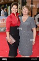 Belinda Stewart Wilson and her mum arriving at The Inbetweeners 2 World ...