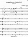 Love's Sorrow (Liebesleid) - Sheet music for Violin