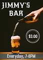 Bar flyer Template | PosterMyWall