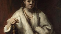 Rembrandt | Portrait of Hendrickje Stoffels | NG6432 | National Gallery ...