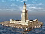 World History: Lighthouse of Alexandria the 7th wonder of the ancient world