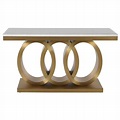 Lillian Gold Console Table | El Dorado Furniture