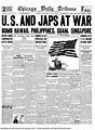 The bombing of Pearl Harbor, 1941. | Historic Front Pages | Pinterest | Pearl harbor 1941, Pearl ...