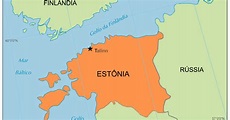 Blog de Geografia: Mapa da Estônia