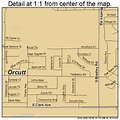 Orcutt California Street Map 0654120