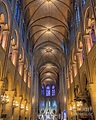 Interior of Notre Dame de Paris Photograph by Delphimages Photo Creations