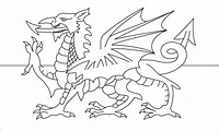 wales flag images